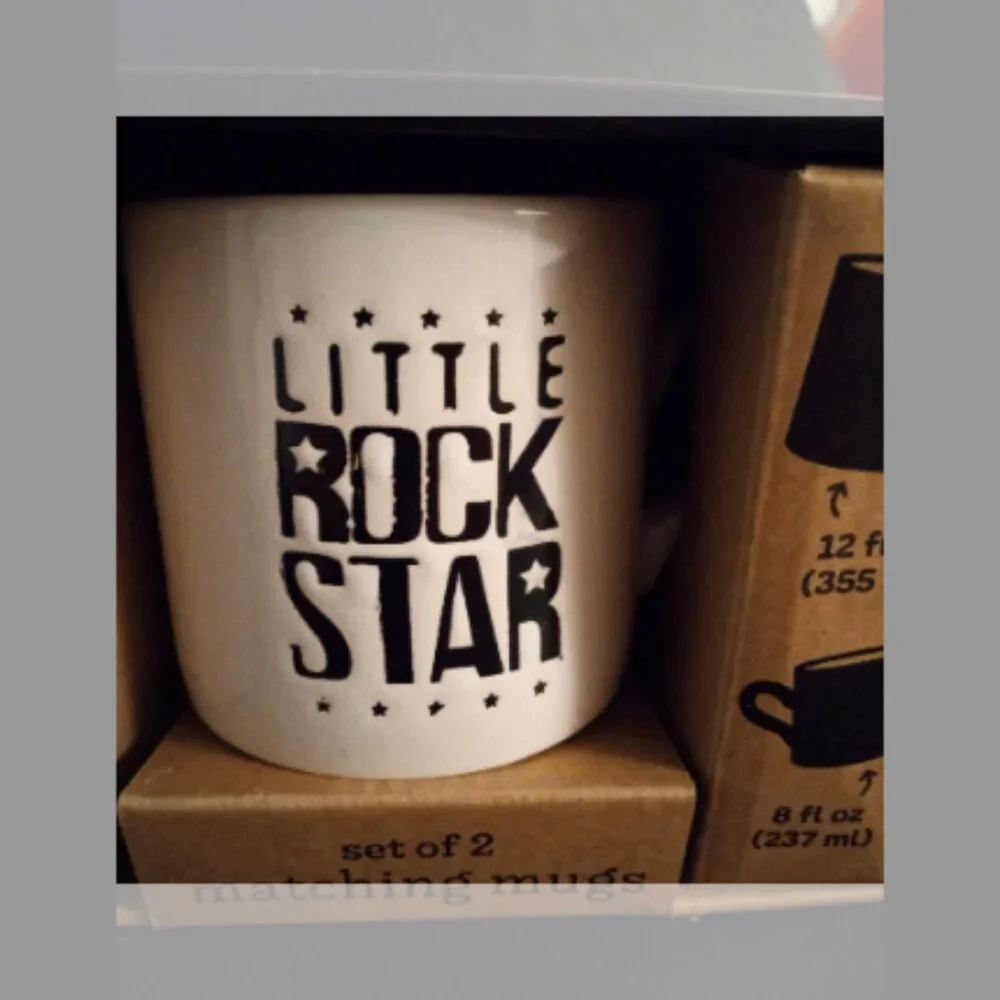 Rock Star Coffee Mug set